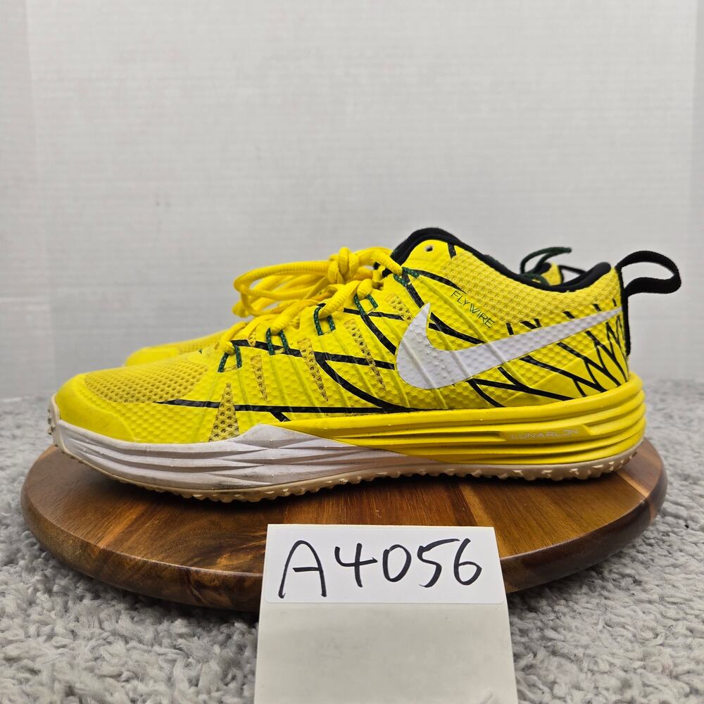 Nike Mens 9 Lunarlon TR1 LE Oregon Fighting Ducks Gym Training Shoe 654283-701